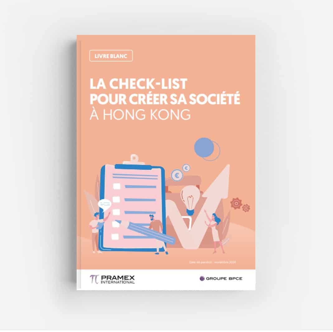 Un formulaire avec une liste afin de représenter le thème d’une checklist pour creer sa societe à Hong Kong