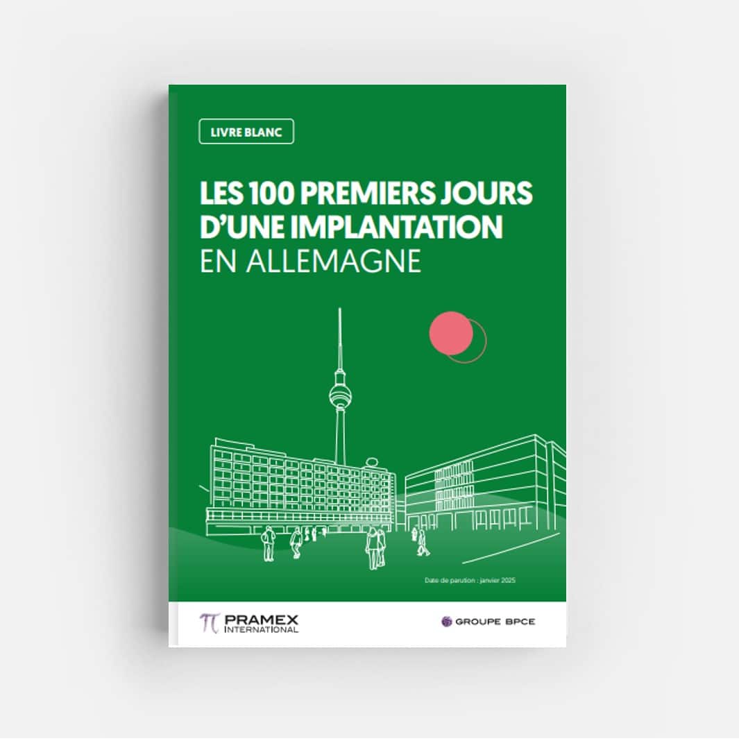 La tour de Berlin avec le titre « les 100 premiers jours d’une implantation en Allemagne »